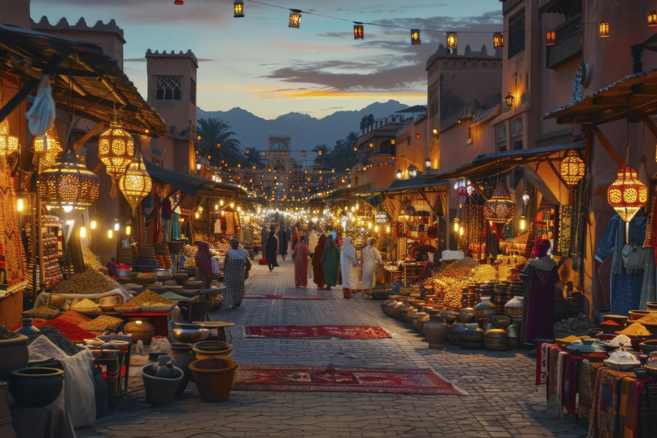 luxury scene